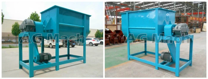 Fertilizer Mixing Machine Animal Feed Mixer Flat Die Animal Feed Pellet Mill for Sale