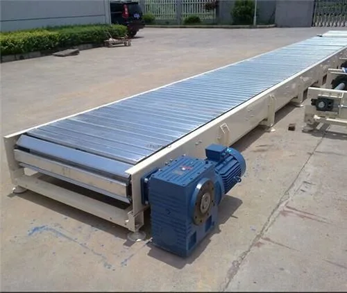 Modular Mesh Belt Conveyor for Transporting Goods