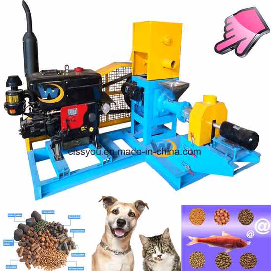 Big Capacity Floating Fish Feed Pellet Machine (WSP)