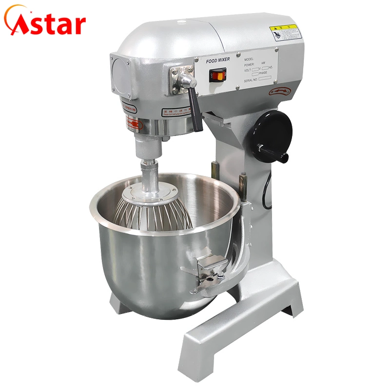 Electric Bakery Machine Industrial Bakery Equipment Stand Spiral Food Planetary Egg Cake Baking Dough Mixer for Kitchen