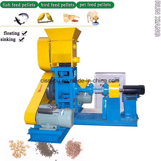 Big Capacity Floating Fish Feed Pellet Machine (WSP)