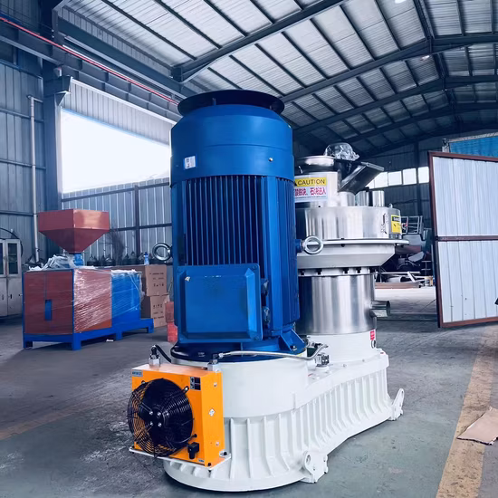 Biomasse-Holzpelletmaschine, Sägemehlpresse, Granulatpelletmühle mit Edelstahl-Ringmatrize