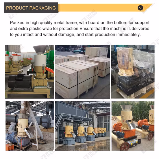 Biokraftstoff-Energie-Holzfutter-Pellet-Maschine, flache Matrize