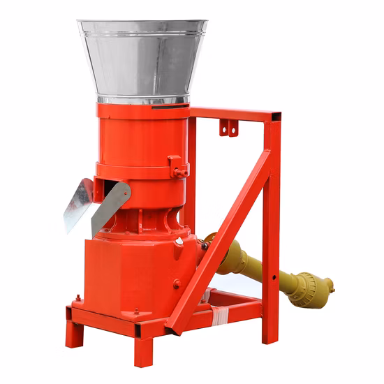 Walzenbetriebene Holzpelletpresse, Biomassepellet-Herstellungsmaschine für den Heimgebrauch