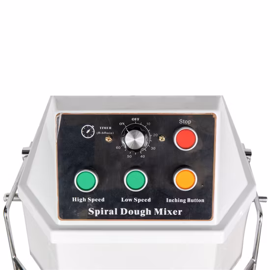 20L Grt-HS20 Multifunktionaler Bäckerei-Spiralmischer, Doppelbewegungs-Planetenmehlmischer, Lebensmittel-Teigmischer