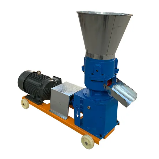 Hochwertige Mini-Biomasse-Zufuhr-Flachmatrizen-Pelletmühle